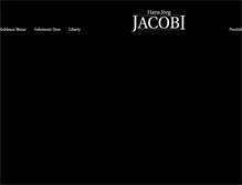 Tablet Screenshot of jacobi-art.com